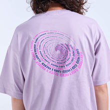 画像をギャラリービューアに読み込む, XT-CIRCLE（ビッグシルエット TEE）PURPLE
