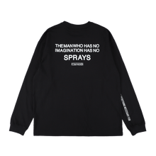 画像をギャラリービューアに読み込む, XLT-SPRAY (DrySilkyCotton® ロングスリーブTシャツ）BLACK
